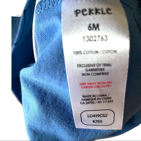 3/$15 ✨ Pekkle: Doggy Print Long Sleeve Tee - Picture 5 of 5